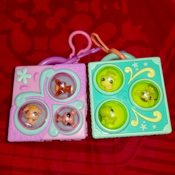 littlest pet shop small portable playset